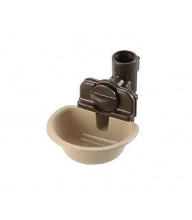 Richell Water Dish Brown S 190ml
