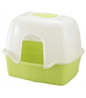 Richell Cat Green Toilet with Hood