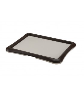Richell Wide Plus Pee Tray Brown