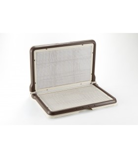 Richell L-Shape Regular Brown Pee Tray