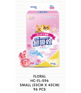 Honey Care U-Play Floral Scented Pee Pads S