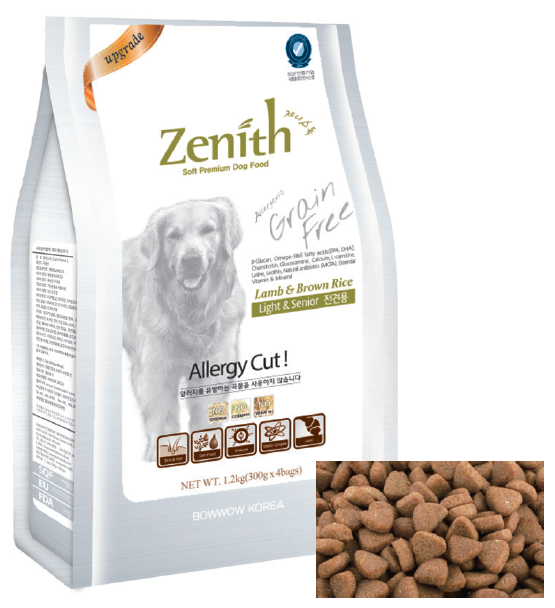 zenith senior dog food