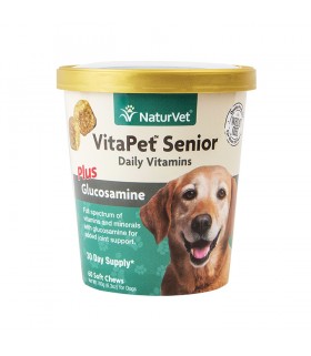 NaturVet VitaPet Senior Plus Glucosamine