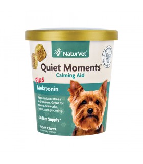 NaturVet Quiet Moments Dog Plus Melatonin