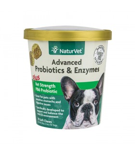 NaturVet Advanced Probiotics & Enzymes Soft Chews