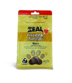 Zeal Free Range Calf Tails Wags 125g