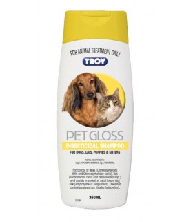 Troy PetGloss Insecticidal Shampoo 350ml