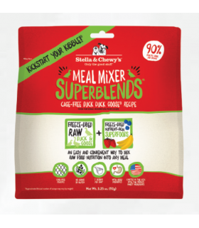 Stella & Chewy's Superblends Cage Free Duck Goose Meal Mixer 16oz