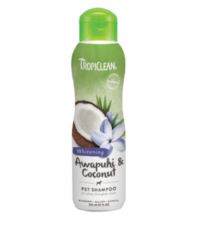 Tropiclean Awapuhi & Coconut Whitening Shampoo 12oz