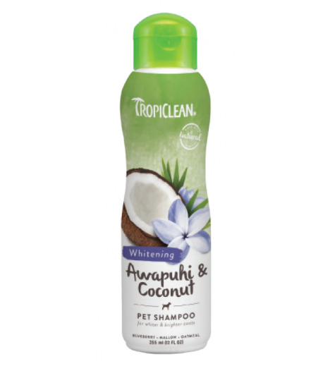 tropiclean whitening dog shampoo