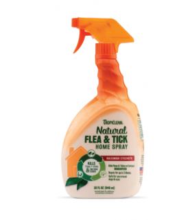Tropiclean Natural Flea & Tick Spray for Home 32ozTropiclean Natural Flea & Tick Spray for Home 32oz