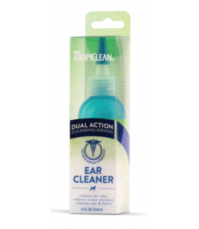 Tropiclean Dual Action Ear Cleaner For Pets 4oz