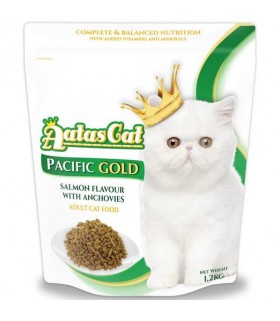 Aatas Pacific Gold Salmon with Anchovies Dry Cat Food 1.2kg