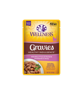 Wellness Healthy Indulgence Tuna & Mackerel Gravies 3oz