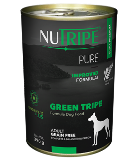 Nutripe Pure Green Tripe Dog Canned Food 390g x 24
