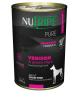 Nutripe Pure Venison with Green Tripe Dog Canned Food 390g x 24