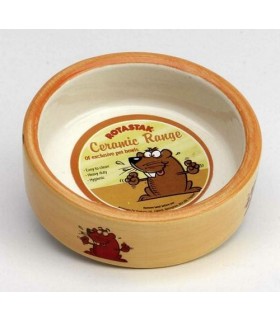 Rotastak Designer Ceramic Hamster Bowl 3.25"