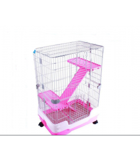 Small Animal Cage with Pull Out Tray