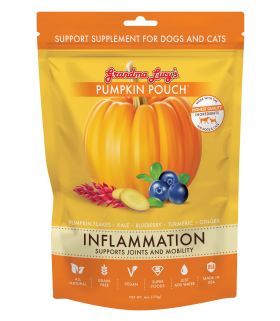 Grandma Lucy’s Pumpkin Pouch Inflammation Supplement For Cats & Dogs 8oz