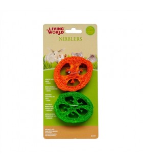 Hagen Living World Nibblers Loofah Chews Slices