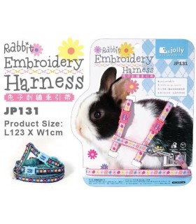 JP131 Rabbit Embroidery Harness