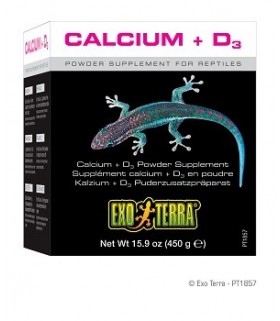 Exo Terra Calcium Vitamin D3 450g/15.9oz
