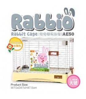 AE50 Alice Rabbio Rabbit Cage (Large) - Cream