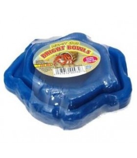 Zoo Med Hermit Crab Bright Bowl - Neon Blue
