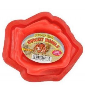 Zoo Med Hermit Crab Bright Bowl - Neon Red