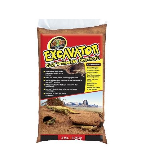 Zoo Med Excavator Clay Burrowing Substrate 2.25kg