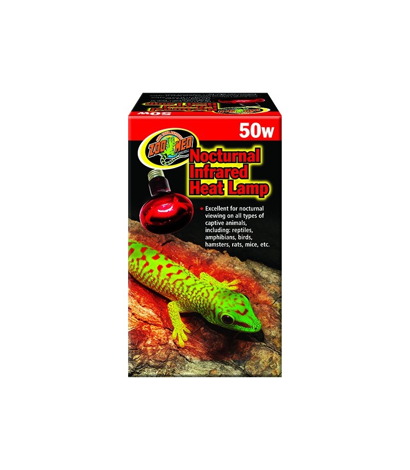 Zoo Med Nocturnal Infrared Heat Lamp 50w Moomoopets Sg Singapore S