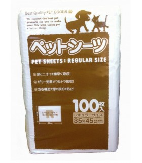 Yunic Pet Sheets Superwide 35x45cm 100pcs Jasmine Scent