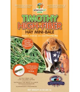 American Pet Diner APD Timothy High Fibre Hay 24oz