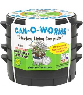 Australia Can-O-Worms Vermicomposting Set (Inclusive of 500g Malaysian Blue Worms)