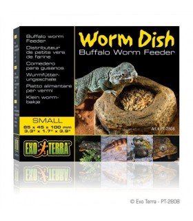 Exo Terra Worm Dish / Mealworm Feeder 
