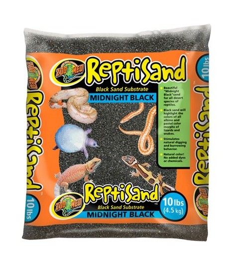 Zoo Med ReptiSand - Midnight Black 4.5kg