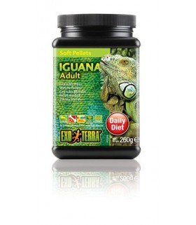 Exo Terra Adult Iguana Food Soft Pellets 260g
