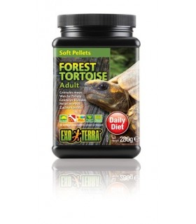 Exo Terra Adult Forest Tortoise Food Soft Pellets 280g