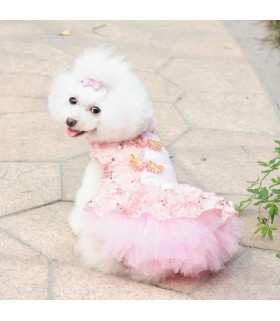 Cheong Sam Pink Dress