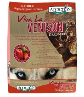 Addiction Dog Viva La Venison (Grain Free)
