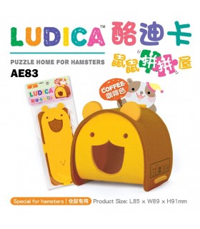 Alice Ludica Puzzle Home for Hamsters - Coffee
