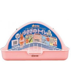 GEX Rabbit Triangle Toilet - Baby Pink