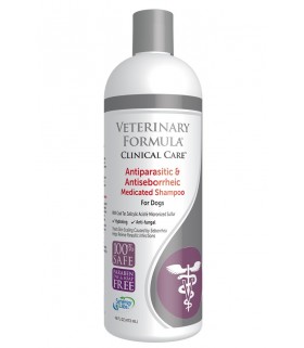 Synergy Labs Veterinary Formula Clinical Care Antiparasitic & Antiseborrheic Medicated Shampoo 503ml