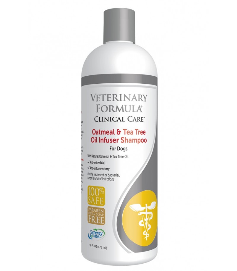 synergy labs veterinary formula clinical care oatmeal tea tree infuser shoo synergy labs veterinary formula clinical care oatmeal tea tree infuser shoo