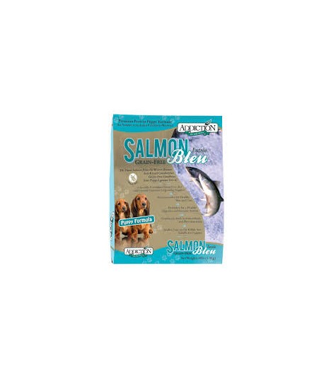 addiction salmon bleu puppy