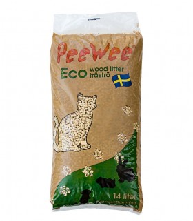Pee Wee Eco Pine Wood Pellet Cat Litter 9kg (14L)