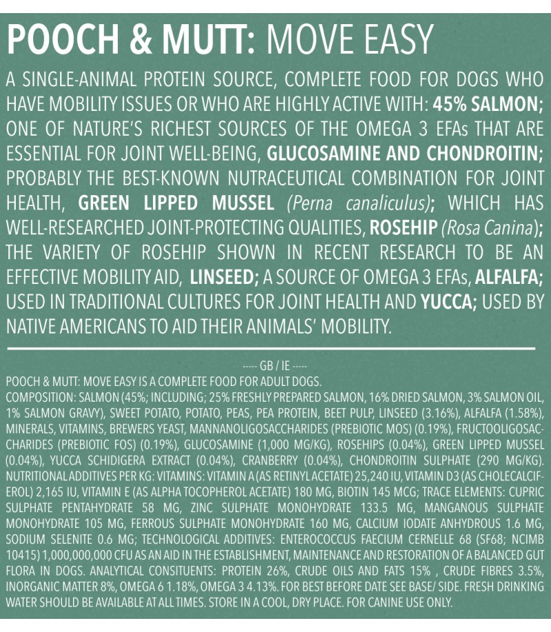 pooch and mutt move easy