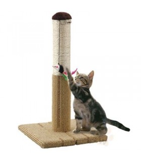 Marukan Foldable Scratch Tower for Cat