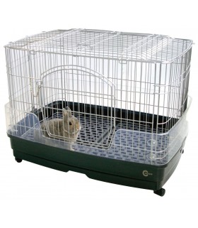 Marukan Rabbit Cage with Clear Guard
