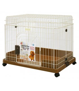 Marukan Dog Cage 920 Brown Collapsible